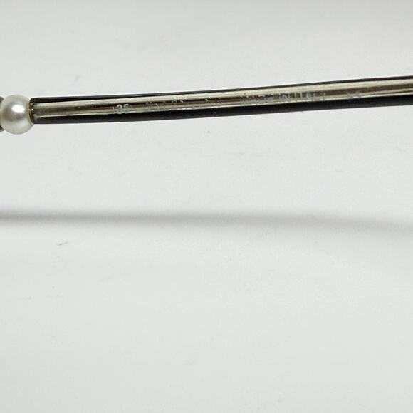 Valentino 5423/c Eyeglasses Frames Black Pearl silver 135 Italy H19903 - Picture 6 of 7